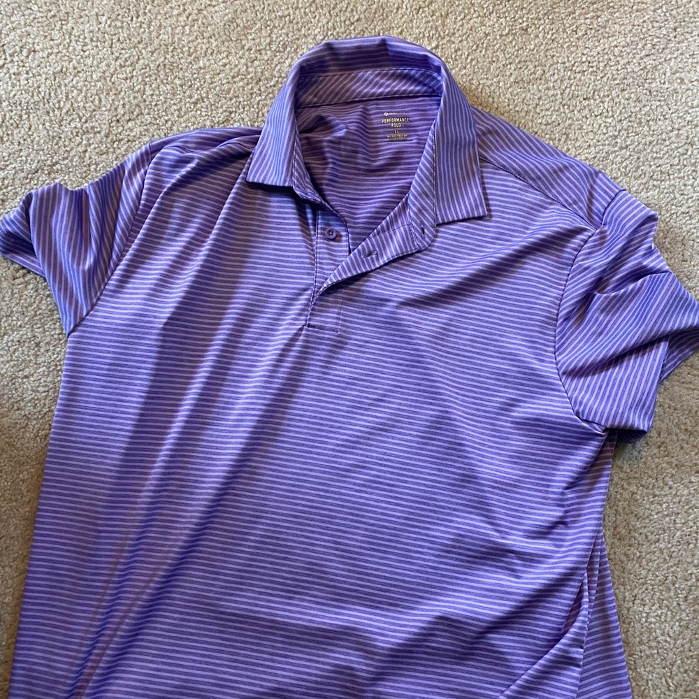 Members Mark purple polo